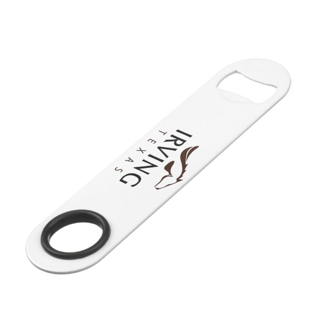 Irving (Texas) City flag  Bar Key (Front Angled)