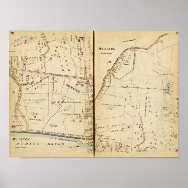 Irvington, New York Poster (Front)