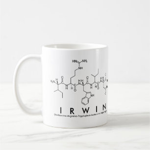 Irwin peptide name mug
