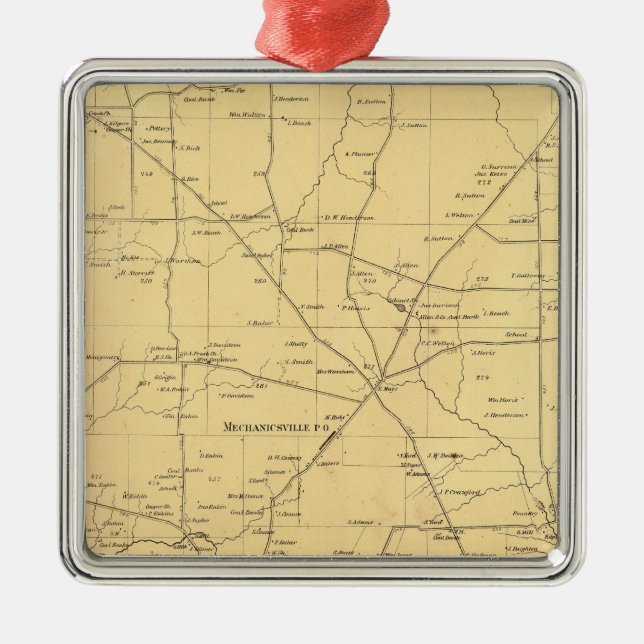Irwin Township Metal Ornament (Front)