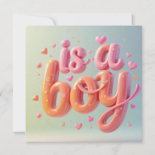 Is a boy newborn