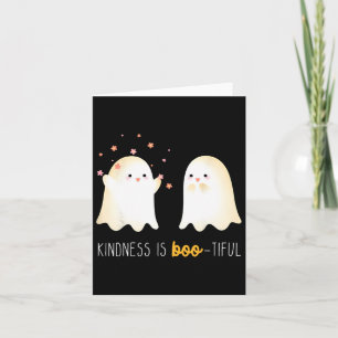 Is Boo Tiful Teacher Cute Ghost Halloween Card