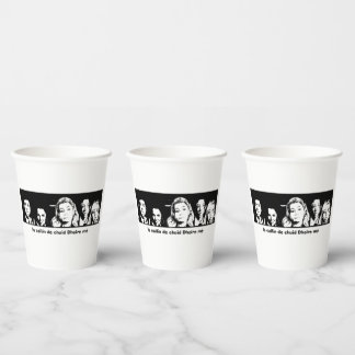 Is cailín de chuid Dhoire me (I am a Derry Girl) Paper Cups