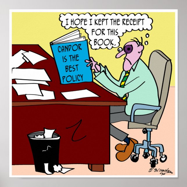 Is Candour Really the Best Policy? Poster (Front)