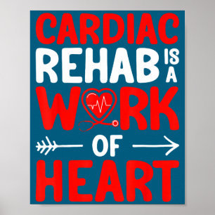 Is Cardiac Rehab Work Heart Cardiology Poster