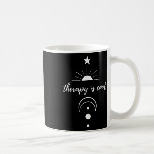 Is Cool Self Awareness Mental Health Moon Stars Coffee Mug