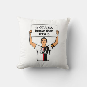 Is GTA SA better than GTA V statement  Throw Pillow
