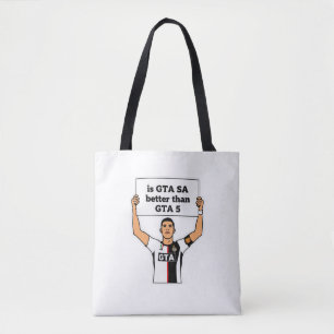 Is GTA SA better than GTA V statement Tote Bag