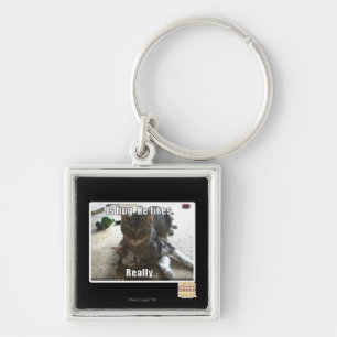 Is hug. He likes. Keychain