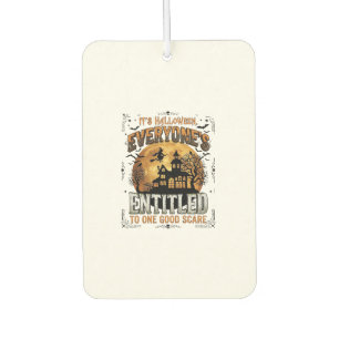 Is Human Costume French Bulldog Pumpkin Halloween_ Air Freshener