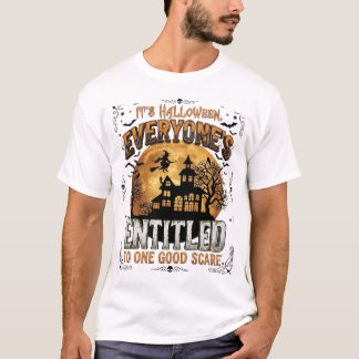 Is Human Costume French Bulldog Pumpkin Halloween_ T-Shirt