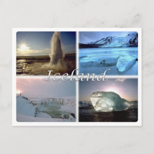 IS Island - Iceland - Postcard