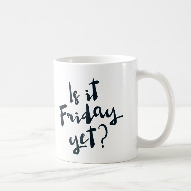 Is it Friday yet? mug (Right)