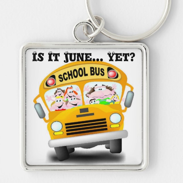 Is It June Yet? Keychain (Front)