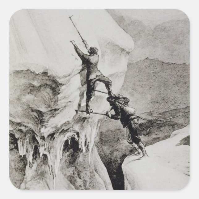 Is it Possible?, from 'Scrambles Amongst the Alps' Square Sticker (Front)