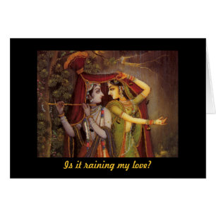 Is it raining my love?