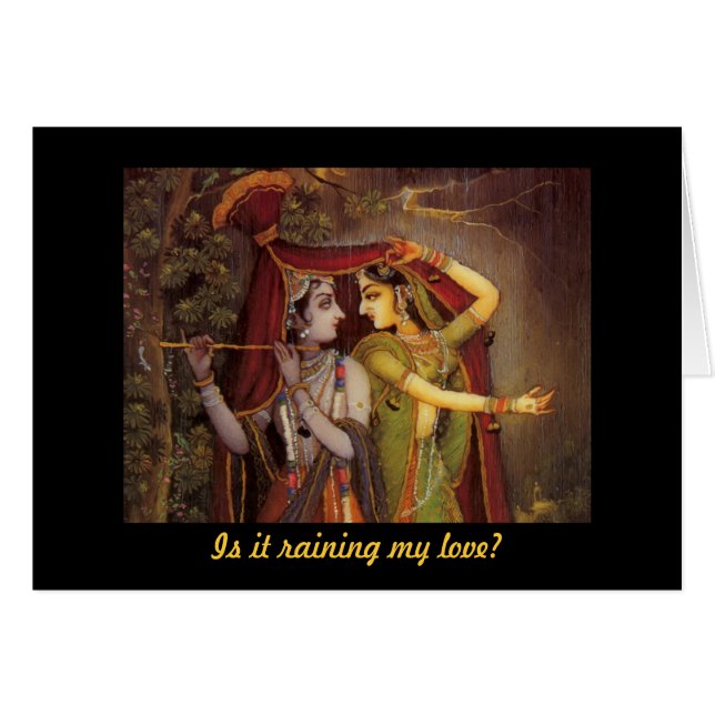 Is it raining my love? (Front Horizontal)