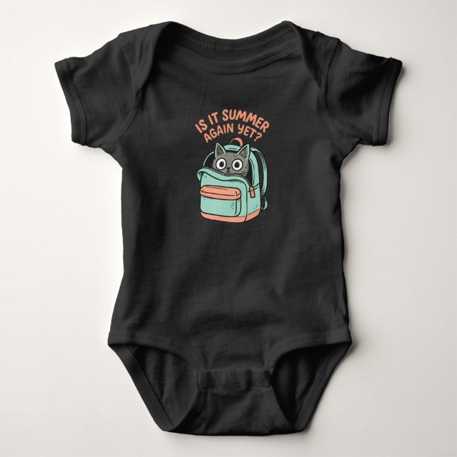 Is It Summer Again Yet? Baby Bodysuit (Front)