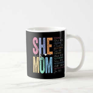 Is Mom Religious Believe Verses Christian Mothers Coffee Mug