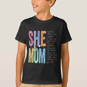 Is Mom Religious Believe Verses Christian Mothers  T-Shirt