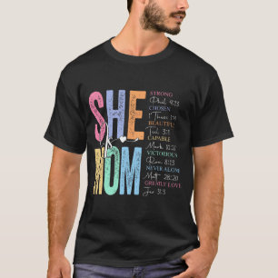 Is Mom Religious Believe Verses Christian Mothers T-Shirt
