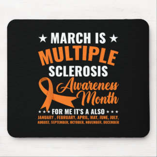 Is Multiple Sclerosis Awareness Month Ms Warrior  Mouse Pad