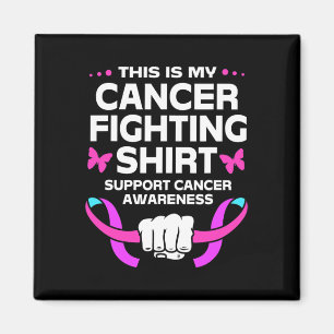 Is My Cancer Fighting Thyroid Cancer Awareness  Magnet