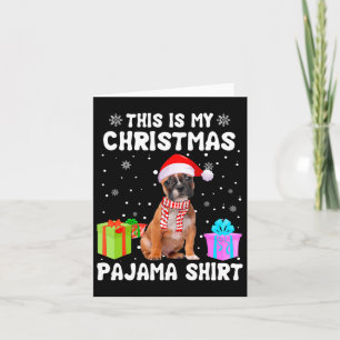 Is My Christmas French Bulldog Dog Pajama Puppy Lo Card