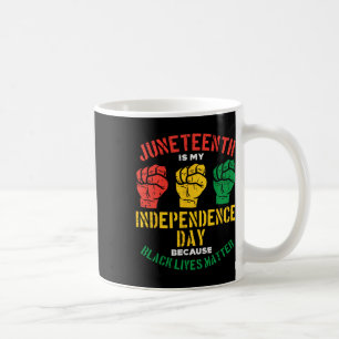 Is My Independence Day Because Black Lives Problem Coffee Mug