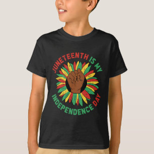 Is My Independence Day Black History Afro-centric T-Shirt