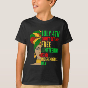 Is My Independence Day Black History Civil Rights  T-Shirt