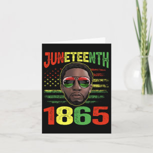 Is My Independence Day Black King Fathers Day Men Card