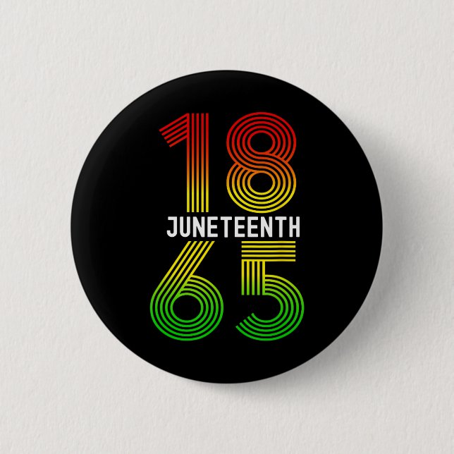 Is My Independence Day Black Pride  2 Inch Round Button (Front)