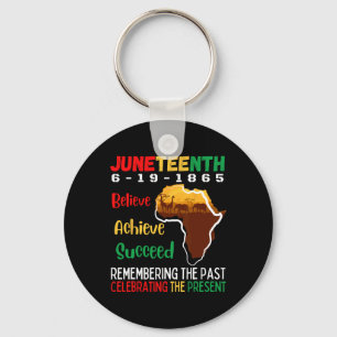 Is My Independence Day Black Pride Melanin 1865 Keychain