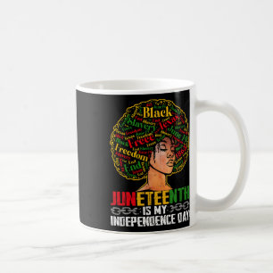 Is My Independence Day - Black Pride Melanin Coffee Mug