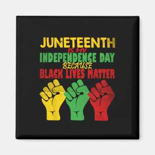 Is My Independence Day Free Ish Since 1865 Magnet