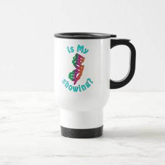 Is My Jersey Showing? Travel Mug