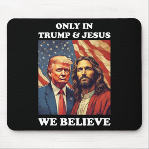 Is My Saviour Trump Is My President Pro Republican Mouse Pad