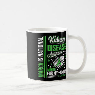 Is National Kidney Disease Awareness Month  Coffee Mug