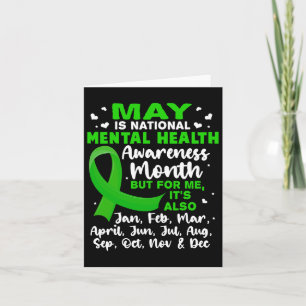 Is National Mental Health Awareness Month Mens Card