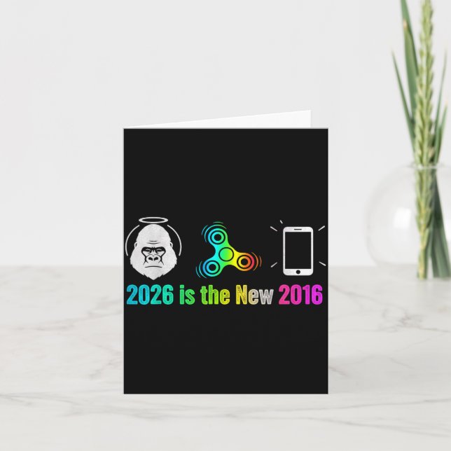 Is New 2016 Internet Meme Nostalgia Vibe Card (Front)