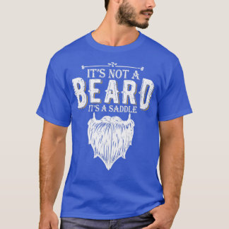 is Not a Beard funny gift with a Beard illustratio T-Shirt
