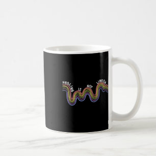 Is Not Linear Mental Health Awareness Rainbow Coffee Mug