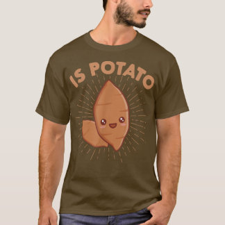 Is Potato As Seen On Late Night Television Kawaii T-Shirt