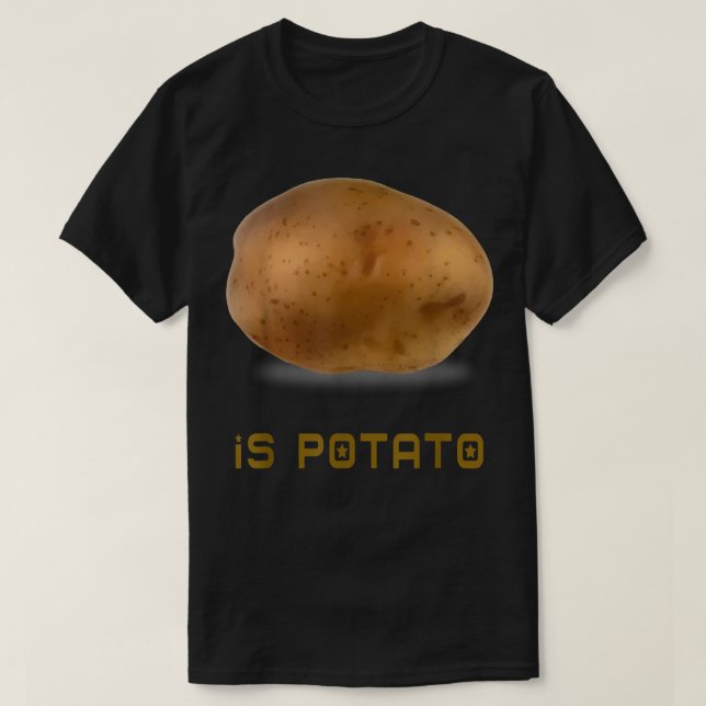 Is Potato As Seen On Late Night Television  T-Shirt (Design Front)