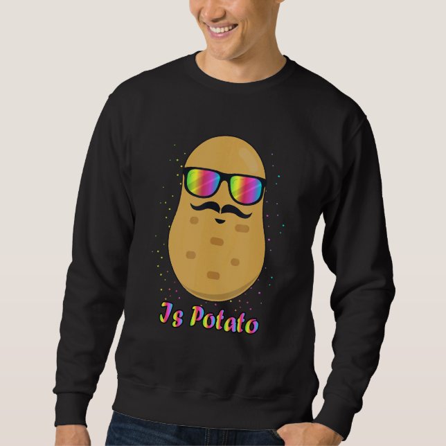 Is Potato In Television As Seen On Late Night  Isp Sweatshirt (Front)