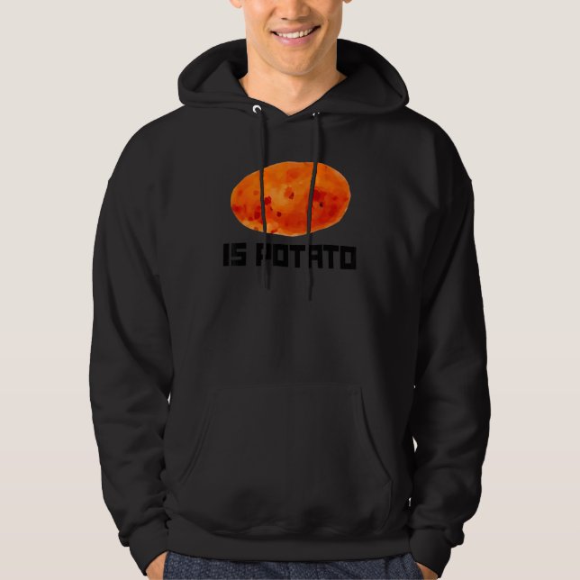 Is Potato  Root Vegetable Potatoes Hoodie (Front)