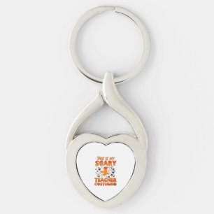 Is Scary Teacher Costume Halloween Witch Spider We Keychain