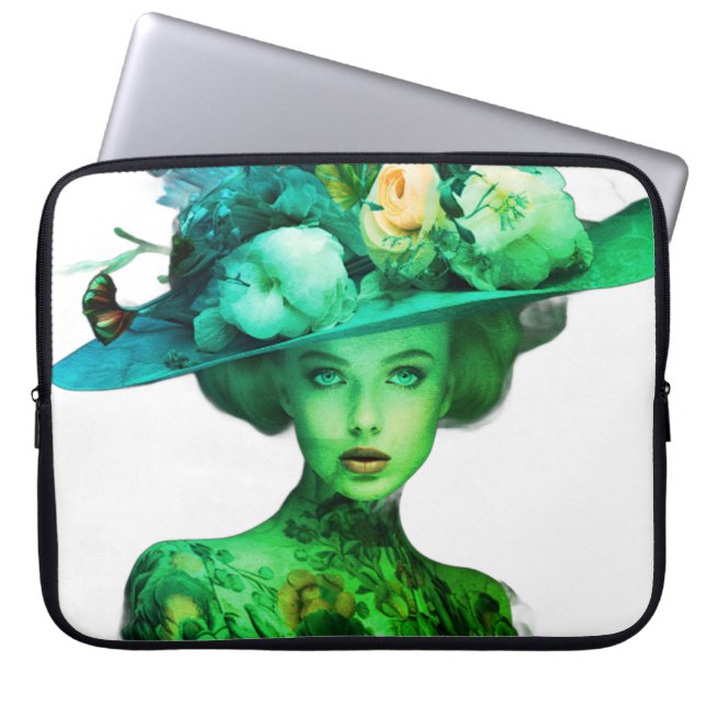 Is She Wicked? Computer and Electronics Bag (Front)