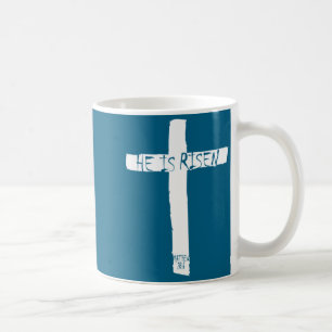 Is Shirt Easter He Risen Indeed Matthew Coffee Mug